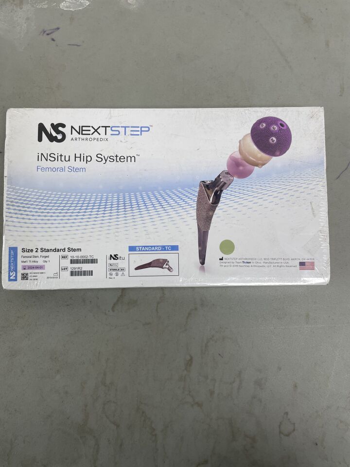 10-10-0002-TC - NEXTSTEP ARTHROPEDIX - iNSitu Hip System Femoral Stem, Size 2, (BX/1) - ( Expiry Date: 2024-04-01 )