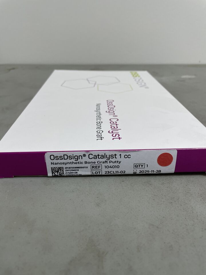 104010 - OSSDSIGN - Catalyst Nanosynthetic Bone Graft Putty, 1cc, (BX/1) - ( Expiry Date: 2025-11-28 )