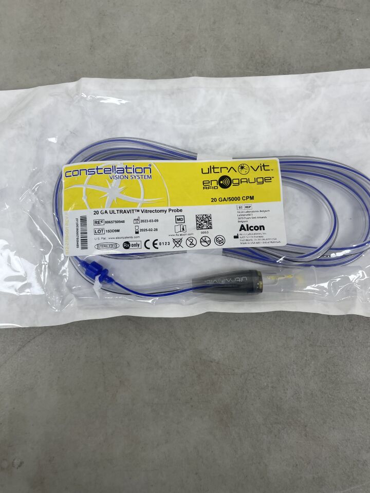 8065750948 - ALCON - Constellation 20G Ultravit Vitrectomy Probe, 5000 CPM, (EA) - ( Expiry Date: 2025-10-27 )