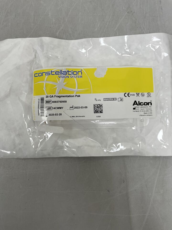 8065750958 - ALCON - Constellation 20G Fragmentation Pak, (EA) - ( Expiry Date: 2025-11-10 )