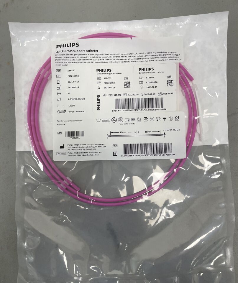 518-032 - PHILIPS - Quick-Cross Support Catheter, 135 cm Working Length, (EA) - ( Expiry Date: 2025-07-19 )