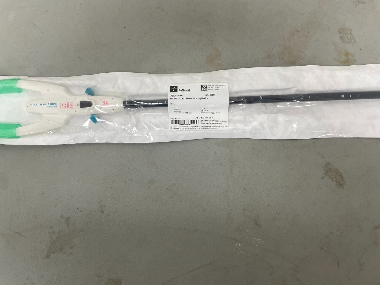 173016R - MEDLINE - ETHICON Endo Stitch Device, 10mm (Reprocessed), (EA) - ( Expiry Date: 2025-08-01 )