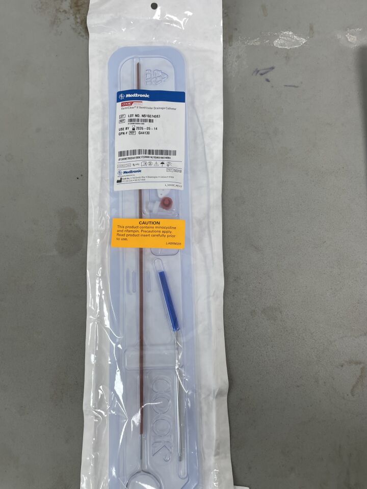 50318 - MEDTRONIC - Ventriclear II Ventricular Drainage Catheter, (EA) - ( Expiry Date: 2026-05-14 )