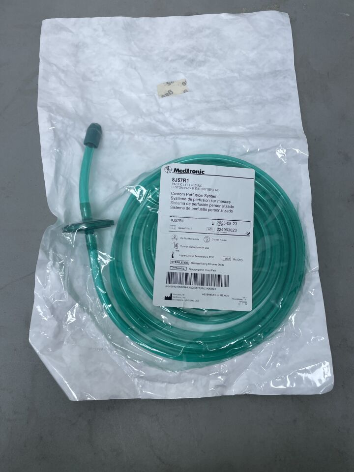 8J57R1 - MEDTRONIC - Pacific Life Lines Inc Custom Perfusion System, Oxygen Line, (EA) - ( Expiry Date: 2025-08-23 )