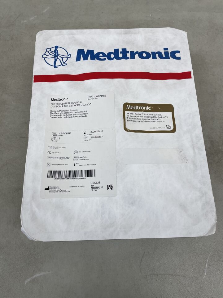 CB7V41R6 - MEDTRONIC - Sutter General Hospital Custom Pack Delnido, (EA) - ( Expiry Date: 2026-02-16 )