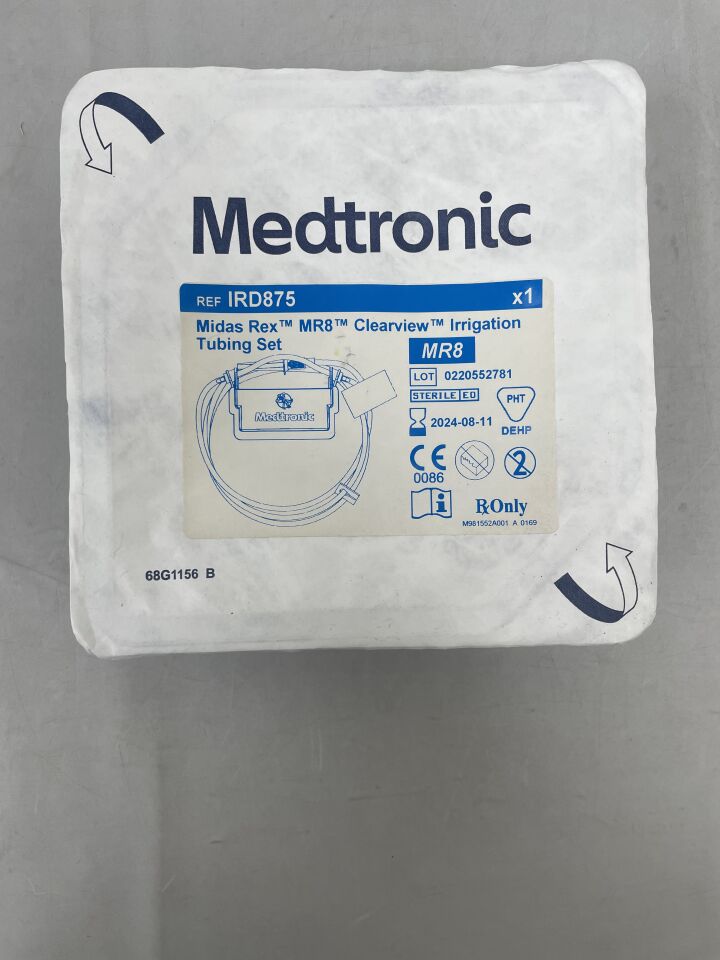IRD875 - MEDTRONIC - Midas Rex MR8 ClearView Irrigation Tubing Set, (EA) - ( Expiry Date: 2026-03-28 )
