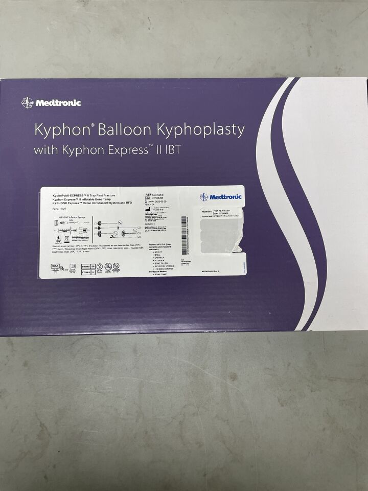 KEX102EB - MEDTRONIC - KyphoPak EXPRESS II Tray, First Fracture, Size - 10/2, (BX/1) - ( Expiry Date: 2025-05-29 )