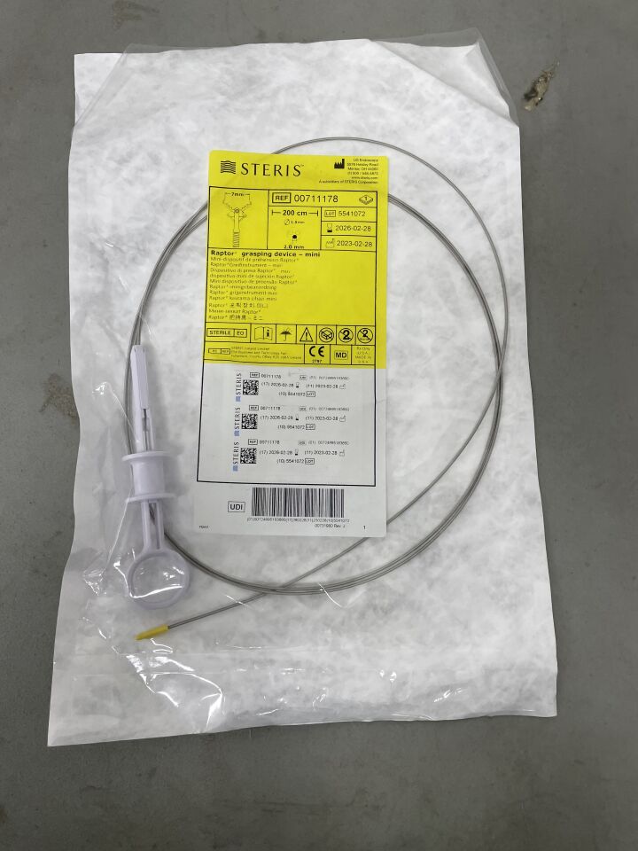 711178 - STERIS - Raptor Grasping Device 1.9mm x 200cm, (EA) - ( Expiry Date: 2026-02-28 )