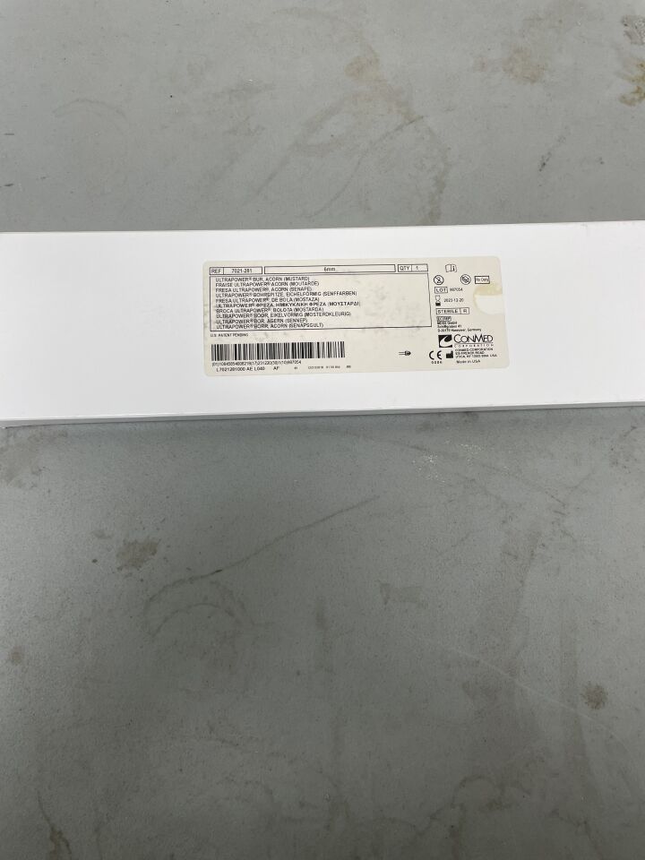 7021-281 - CONMED - Ultrapower Bur Acorn, 6mm, (BX/1)