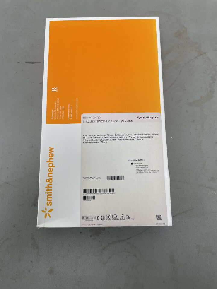 14723 - SMITH & NEPHEW - Acufex Smoother Crucial Tool 7.9mm, (BX/1)