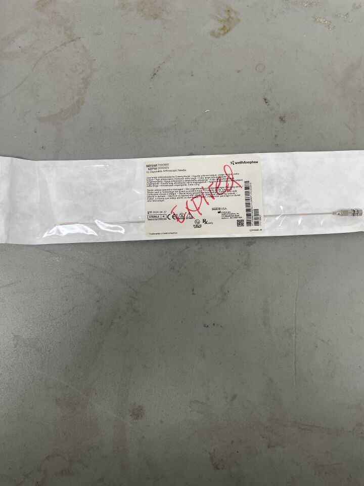 72291811 - SMITH & NEPHEW - XL Disposable Arthroscopy Needle, (EA)