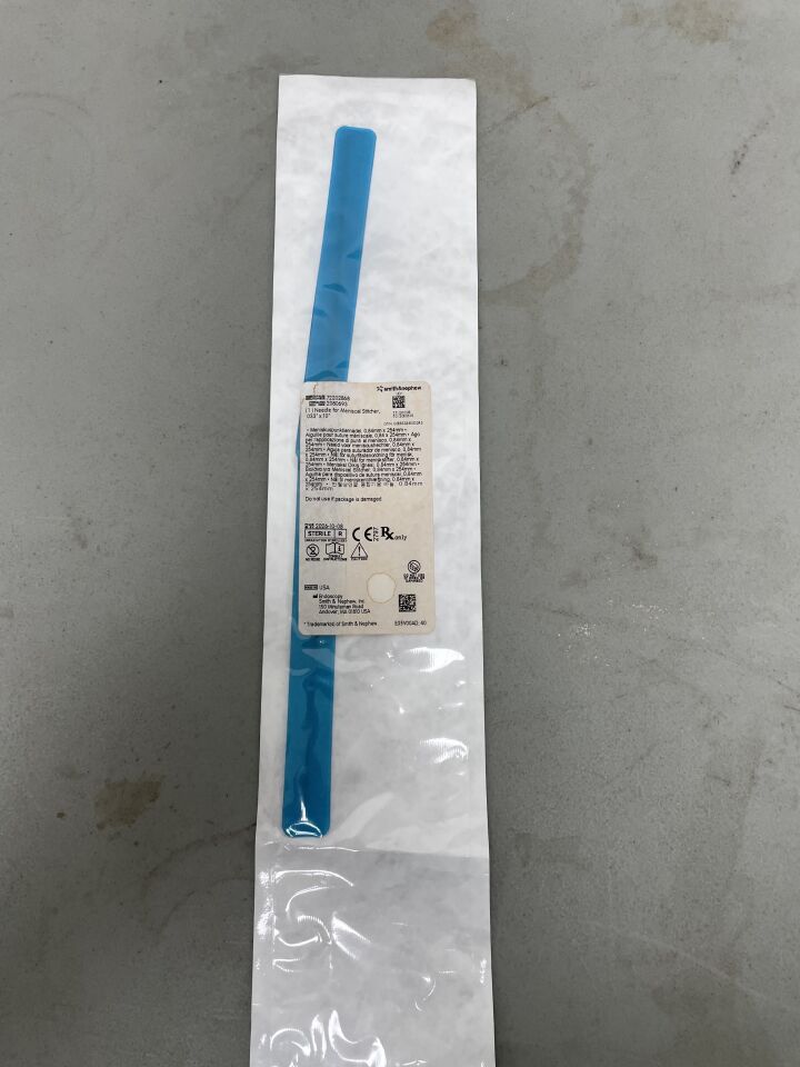 72202868 - SMITH & NEPHEW - Needle for Meniscal Stitcher 0.033" x 10", (EA)