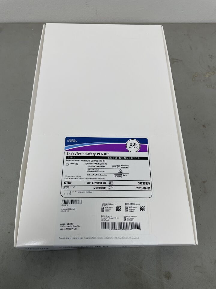 0900 - BOSTON SCIENTIFIC - EndoVive Safety Percutaneous Endoscopic Gastrostomy Kit, 20F, Pull, ENFit Connector, (BX/1)