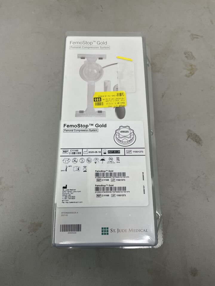 C11165 - ST JUDE MEDICAL - FemoStop Gold Compression Assist Device, (EA)