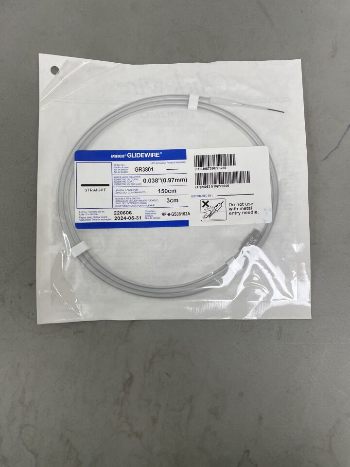 GR3801 - TERUMO - Radiofocus Glidewire, 150cm Straight, (EA)