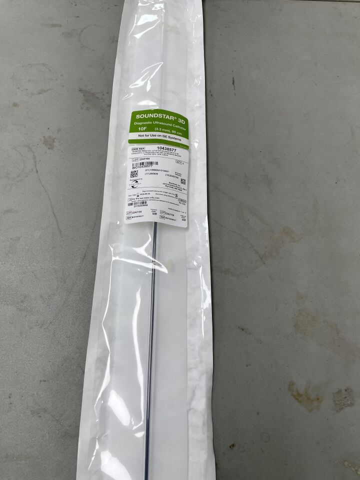 BIO10438577 - STERILMED - Biosense Webster Soundstar 3D ECO, Diagnostic Ultrasound Catheter 10F x 90cm (Reprocesed), (EA)