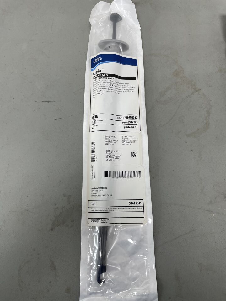 831232 - BOSTON SCIENTIFIC - Capio Standard Suture Capturing Device, 12 mm x 32 cm, (EA)