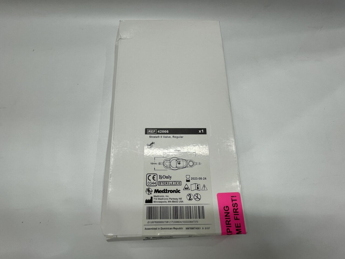 42866 - MEDTRONIC - STRATA II VALVE, REGULAR 47MM x 16MM, (BX/1)