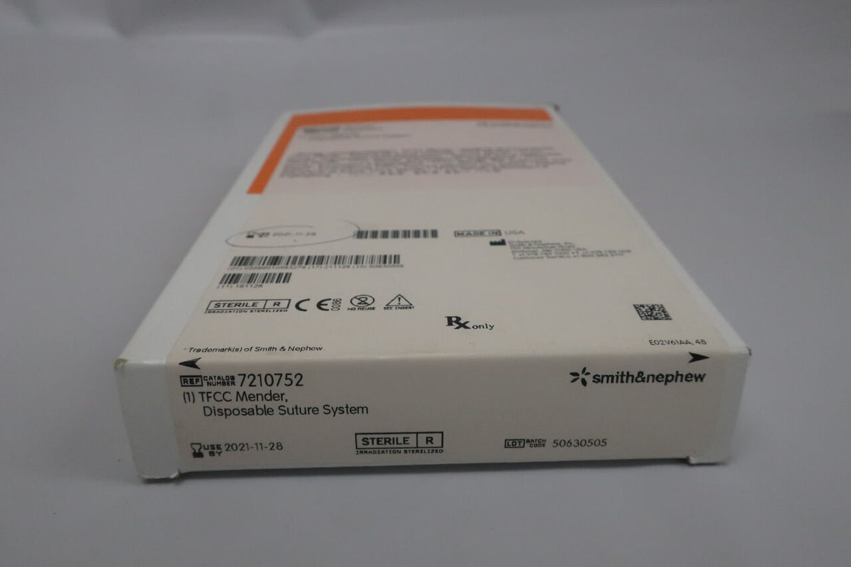 7210752 - SMITH & NEPHEW - Smith & Nephew TFCC Mender Disposable Suture System, (BX/1)