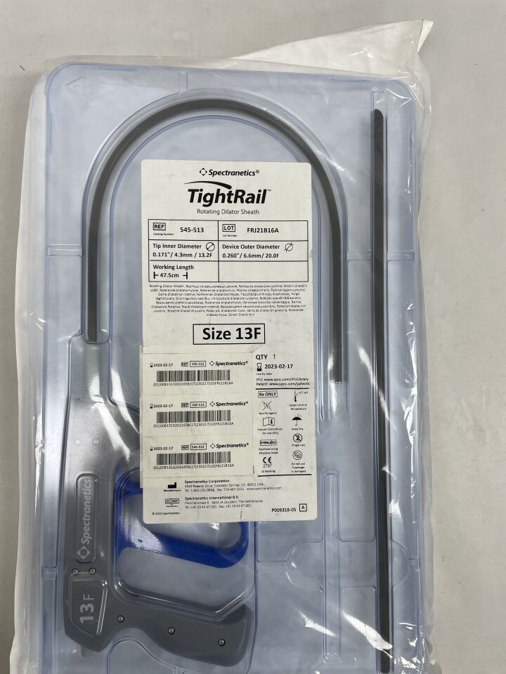 545-513 - SPECTRANETICS - TightRail Rotating Dilator sheath - 13Fr x 45.5cm, ()