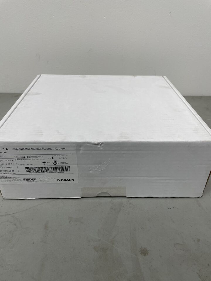 602266-02 - B BRAUN - Corodyn A Angiographic Balloon Flotation Catheter 5F x 50cm, (BX/5)
