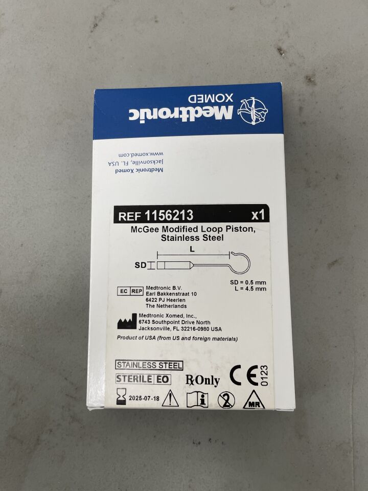 1156213 - MEDTRONIC - McGee Modified Loop Piston, 0.5 x 4.5mm, (BX/1)