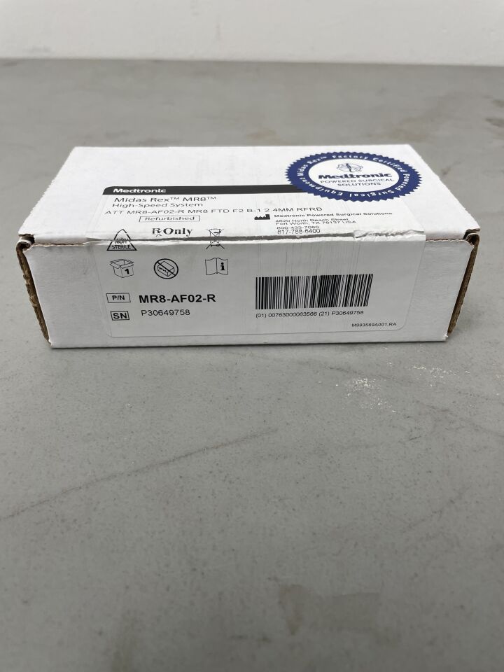 MR8-AF02-R - MEDTRONIC - Midas Rex MR8 Footed Attachment - Rotating, F2-B1, (BX/1)