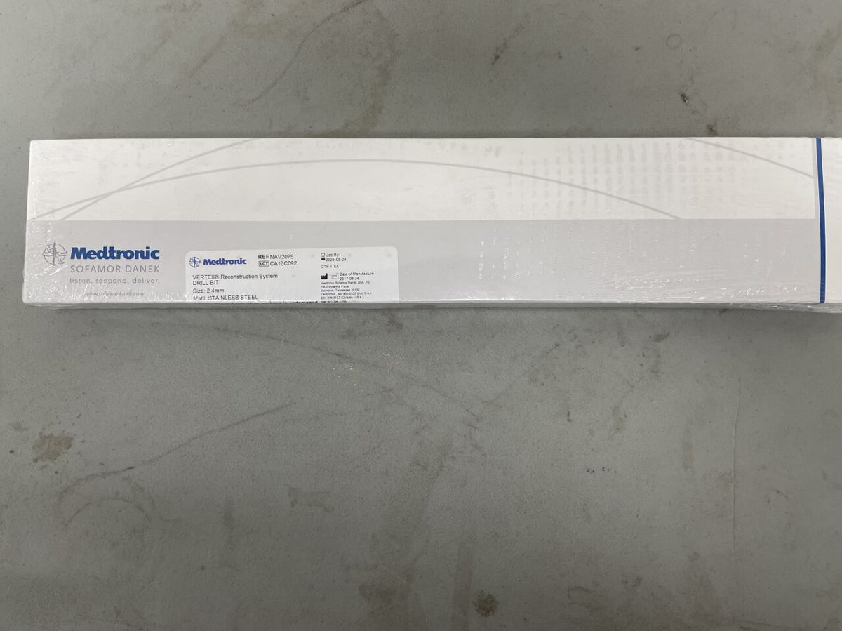 NAV2075 - MEDTRONIC - Vertex Drill Bit, 2.4mm, (BX/1)