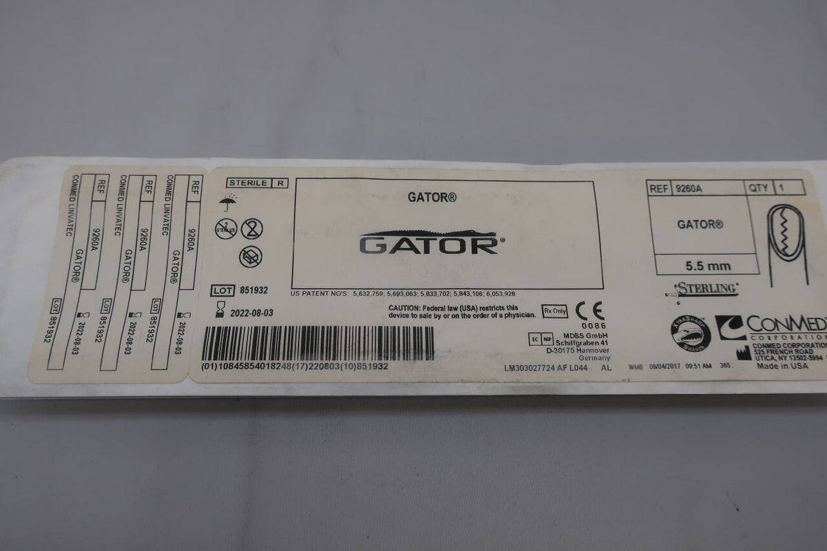 9260A - CONMED - 5.5mm Gator Blade, (EA)