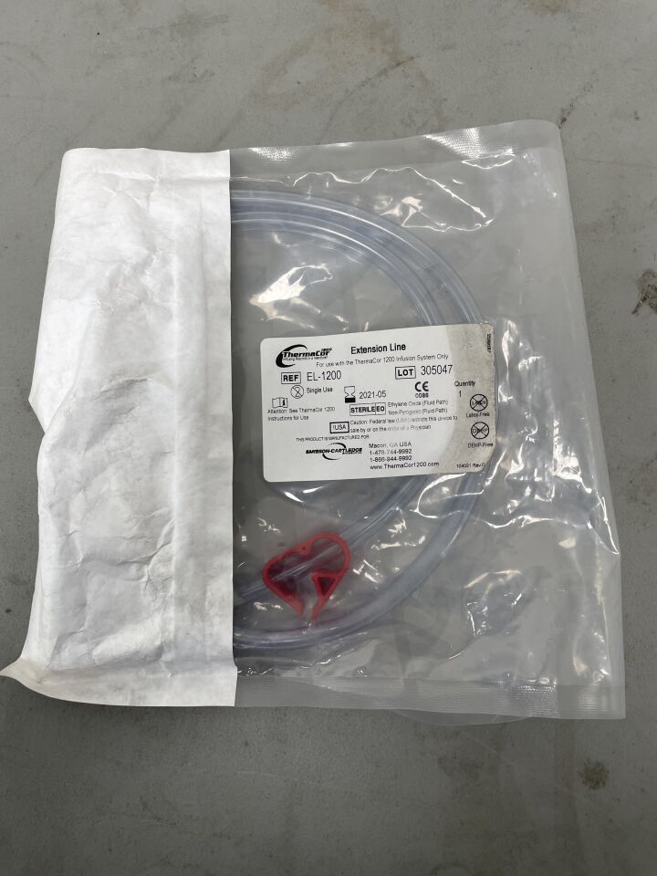 EL-1200 - THERMACOR - ThermaCor 1200 Infusion System Extension Line, (EA)