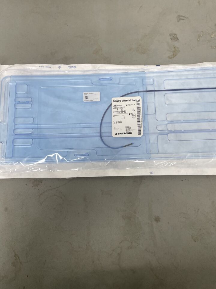 375528 - BIOTRONIK - Selectra Catheter Extended Hook-55 Lead Delivery System - 7Fr/9Fr x 55cm, (EA)