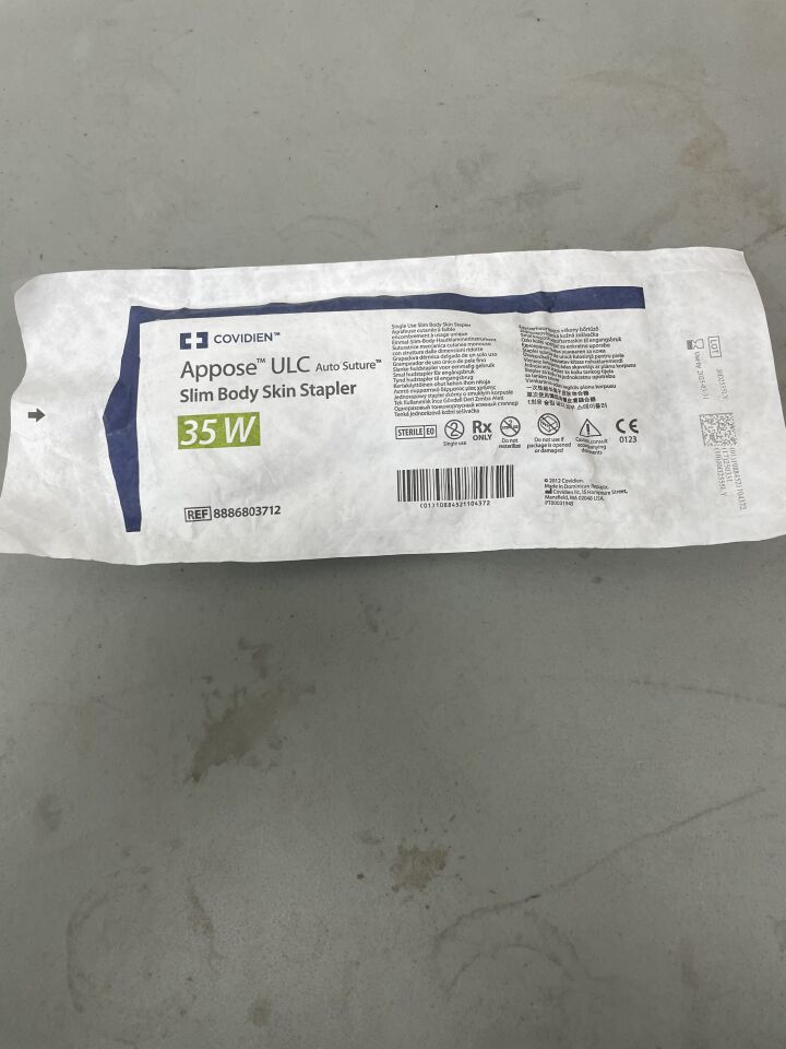 8886803712 - COVIDIEN - Appose ULC 35W Skin Stapler, Fixed Head, (EA)