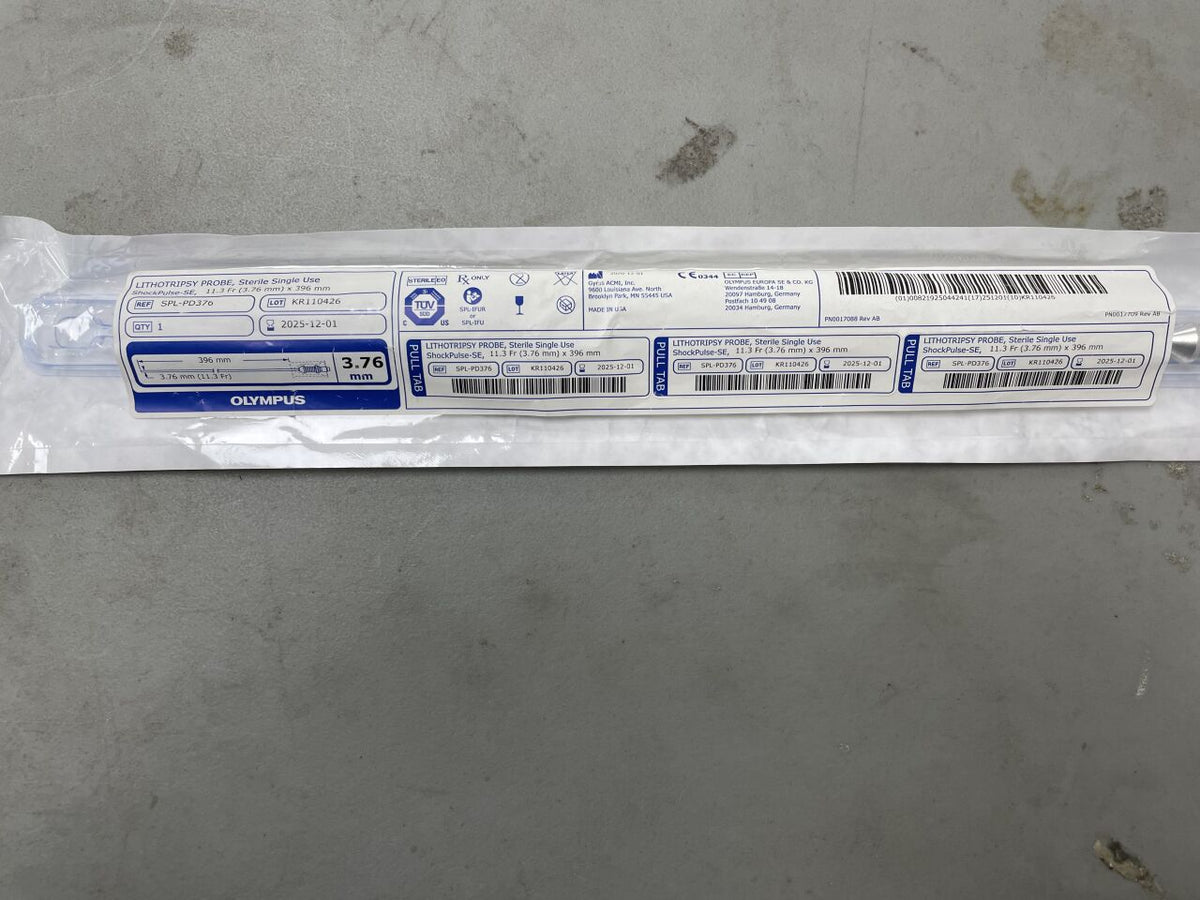SPL-PDBX376 - OLYMPUS - ShockPulse Lithotripsy Probe 3.76mm x 396mm, (EA)