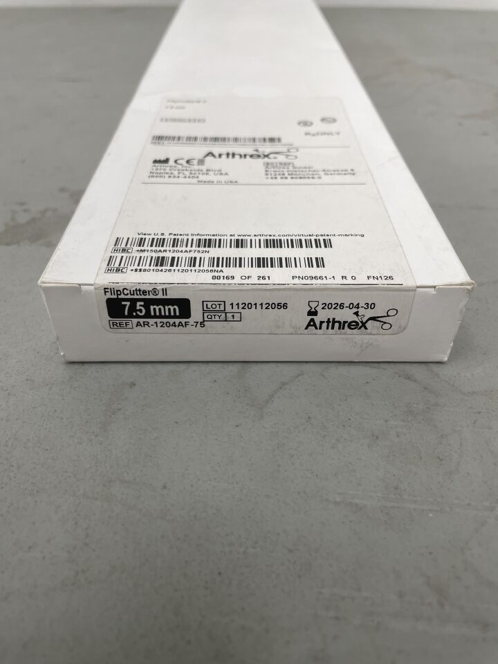 AR-1204AF-75 - ARTHREX - 7.5mm Flip Cutter II, (BX/1)