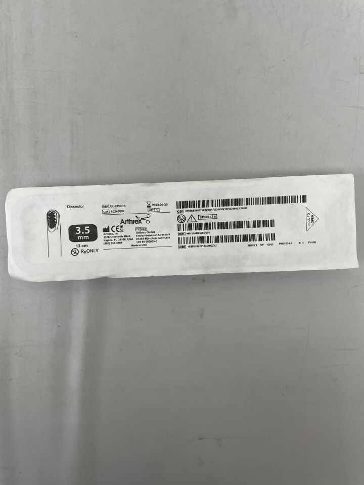 AR-8350DS - ARTHREX - coolcut blade 3.5mm x 13cm dissector, (EA)