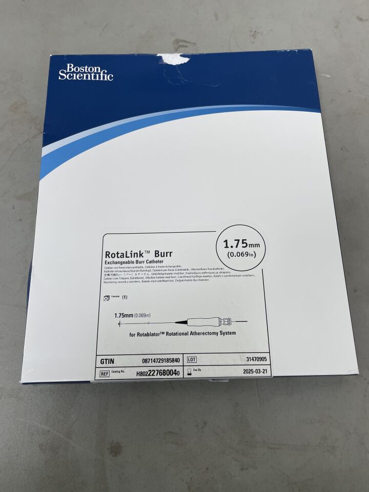 22768004 - BOSTON SCIENTIFIC - RotaLink Burr Exchangeable Burr Catheter - 1.75mm, (BX/1)