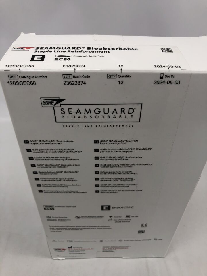 12BSGEC60 - GORE - SeamGuard Bioabsorbable Staple Line Reinforcement, (BX/12)