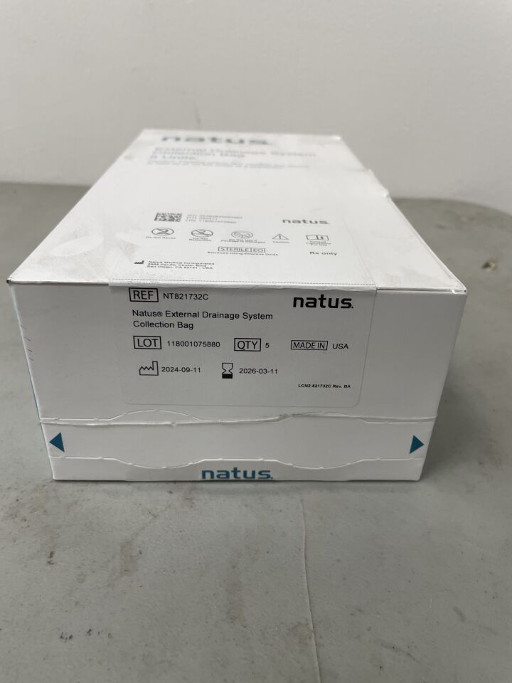 NT821732C - NATUS - External Drainage System Collection Bag, (BX/5)
