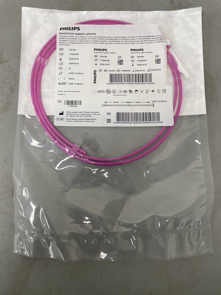 518-034 - PHILIPS - Quick-Cross Support Catheter - .018" x 135cm, ()