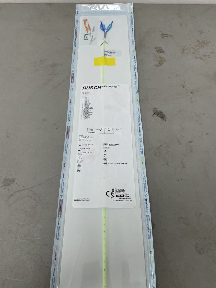 MG-02770-002 - TELEFLEX - Rusch EZ-Blocker Kit 7F x 75cm (Blocker Only), (EA)