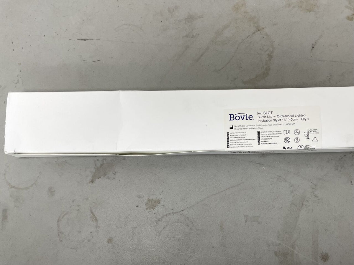 SLOT - BOVIE - SURCH-LITE OROTRACHEAL LIGHTED INTUBATION STYLET, 40cm, (BX/1)