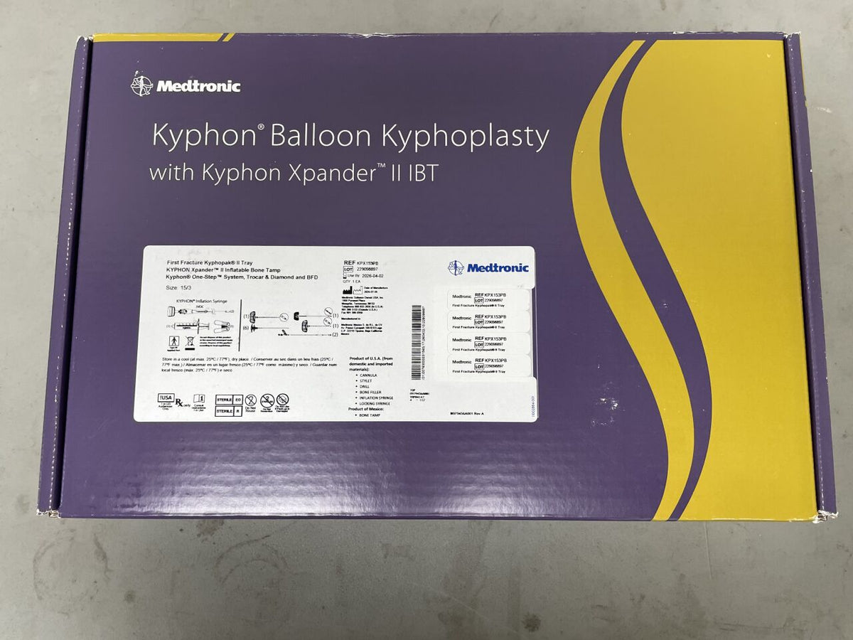KPX153PB - MEDTRONIC - Kyphon Xpander II 15/3 IBT, One-Step Osteo Introducer w/11010564 Syringe Set, (BX/1)