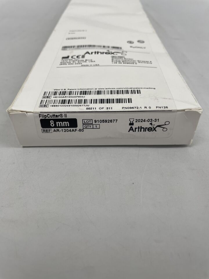 AR-1204AF-80 - ARTHREX - Flip Cutter II, 8mm, (BX/1)