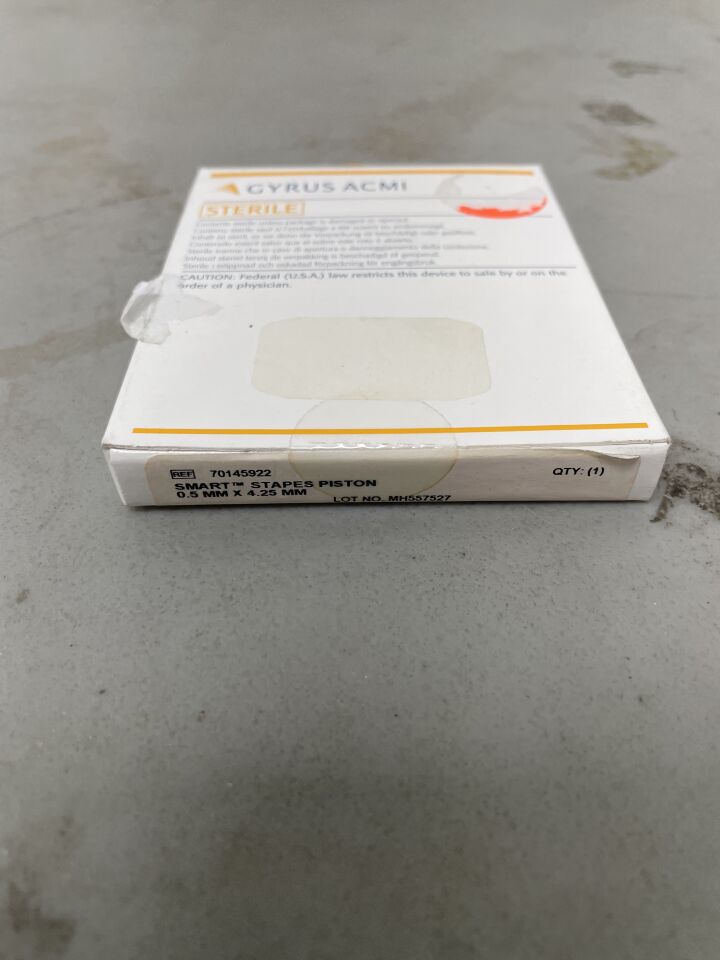 70145922 - GYRUS - SMart Piston, 0.5 dia. Piston x 4.25 mm Functional Length, (BX/1)