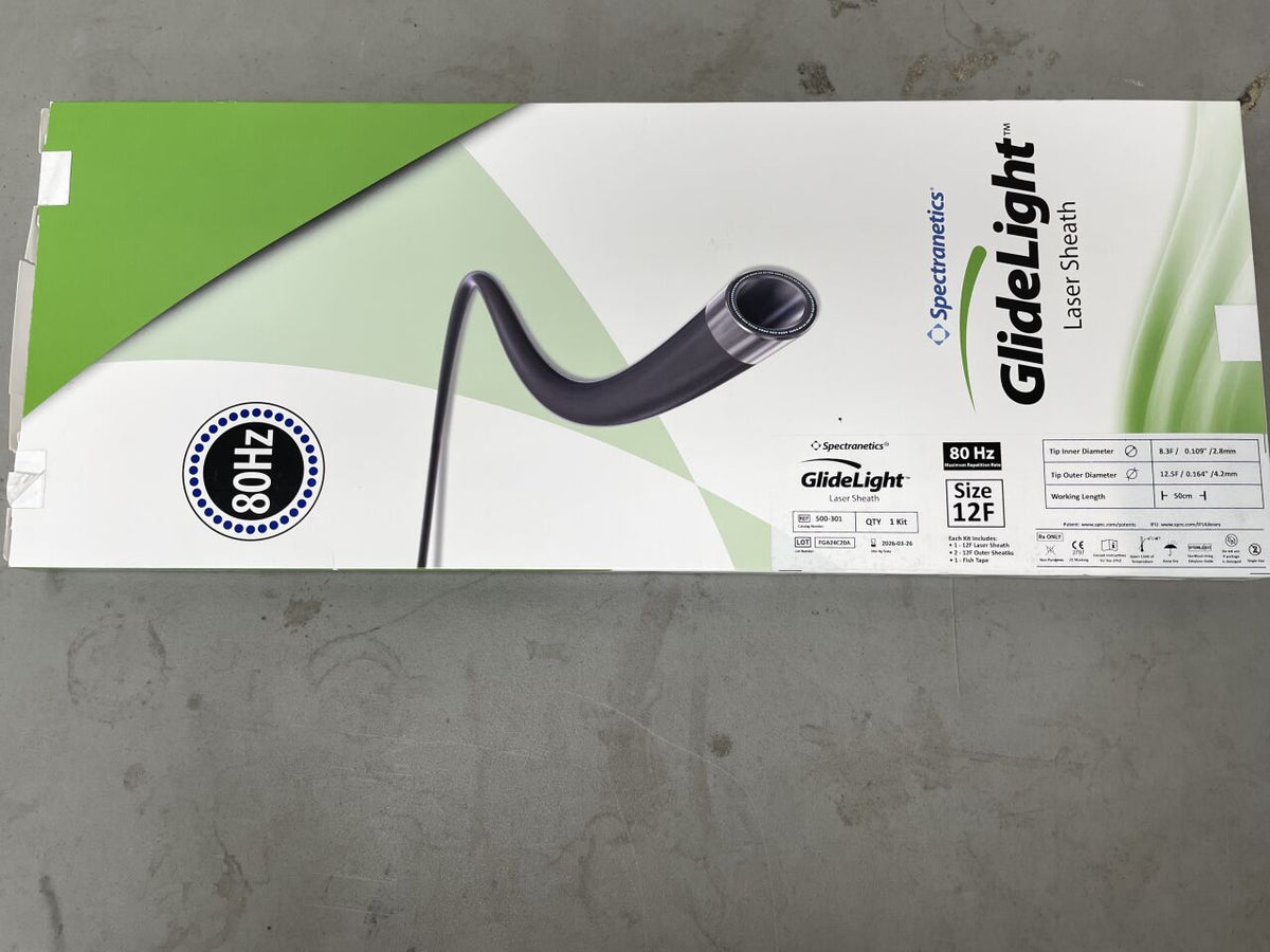 500-301 - SPECTRANETICS - GlideLight Laser Sheath - 12Fr x 80Hz, (BX/1)