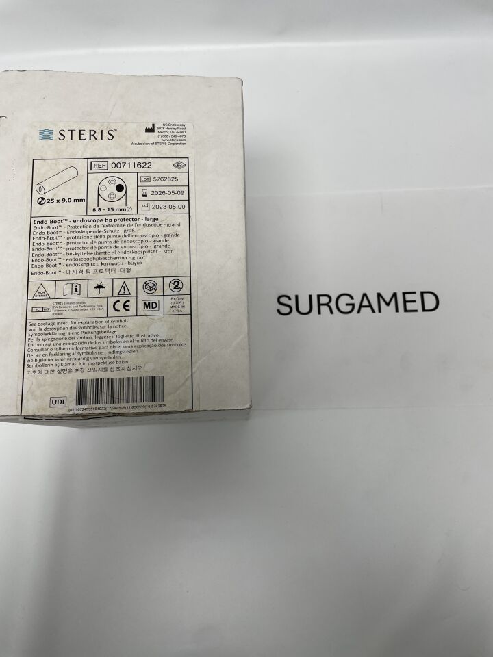 711622 - STERIS - Large Endo-Boot Endoscope Tip Protector, Blue 14cm, (BX/25)
