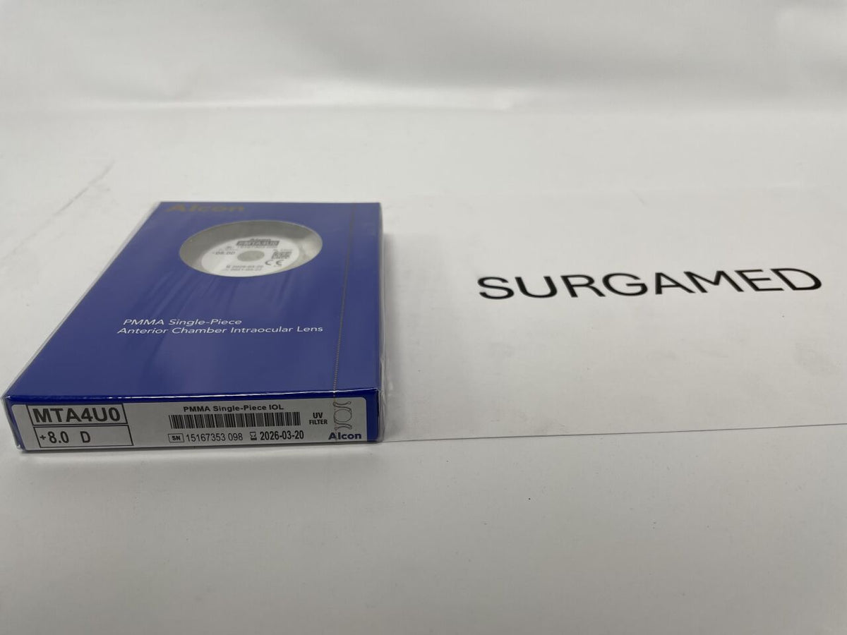 MTA4U0.080 - ALCON - Kelman Multiflex III Intraocular Lens, 8.0D, (BX/1)