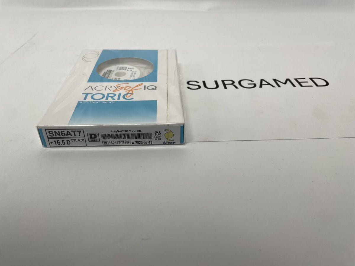 SN6AT7.165 - ALCON - AcrySof IQ Toric Astigmatism IOL, 16.5D, (BX/1)