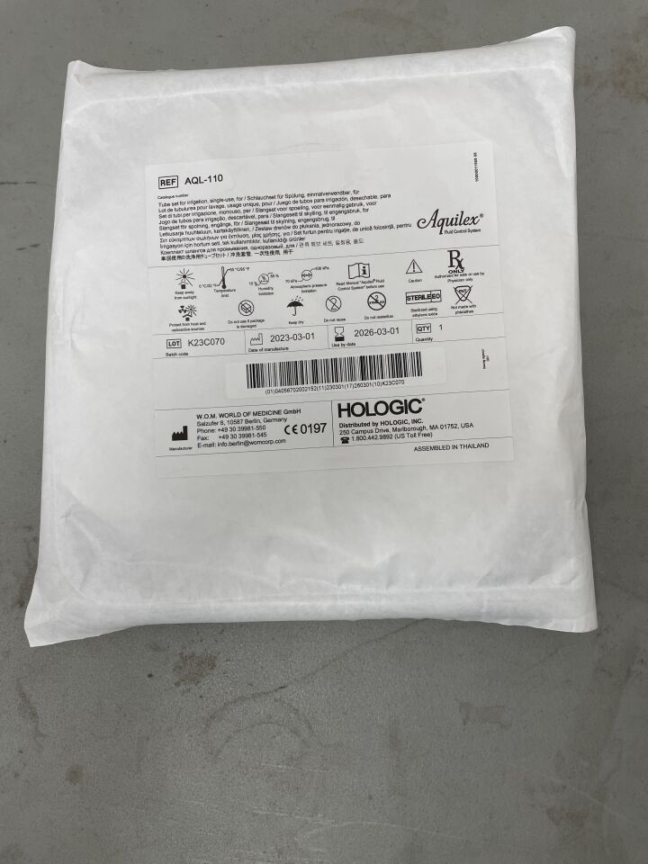 AQL-110 - HOLOGIC - Inflow Tube Set for Aquilex Fluid Control System, (EA)