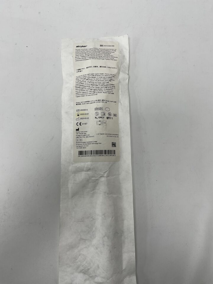 0210-004-000 - STRYKER - Femoral Canal Brush, Irrigation/Suction, (EA)